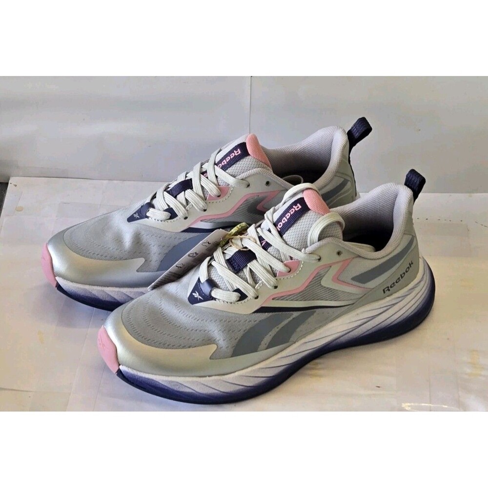 Reebok Verse Women's Running Shoes Grey Purple Pink Size 10 New